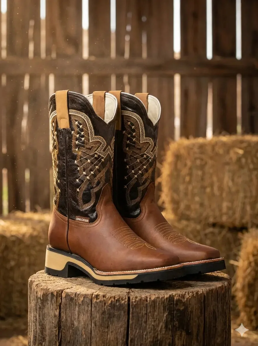 Bota Country Soberano Masculina Ortopédica