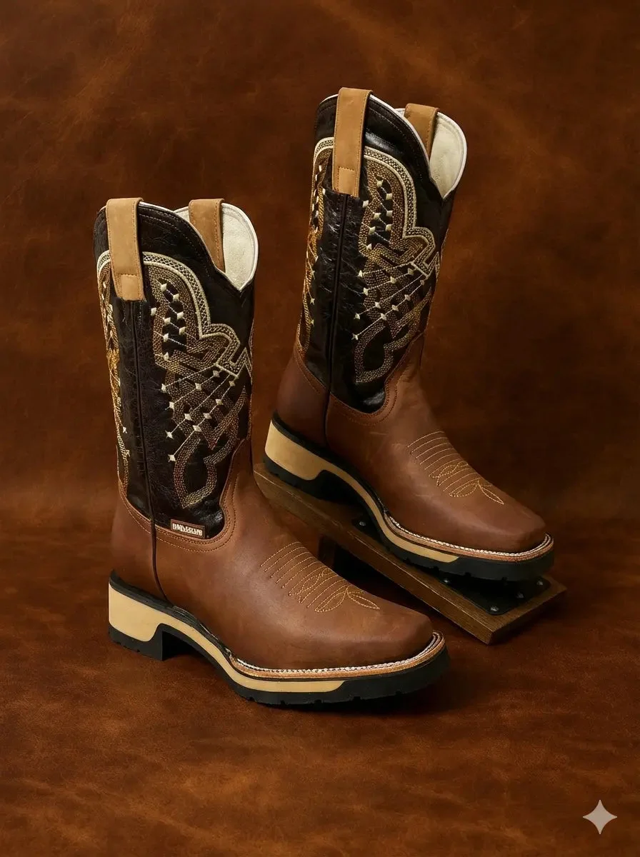 Bota Country Soberano Masculina Ortopédica