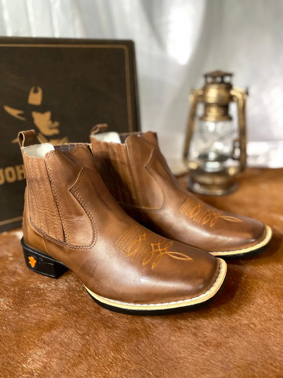 Bota Texana Cano Curto