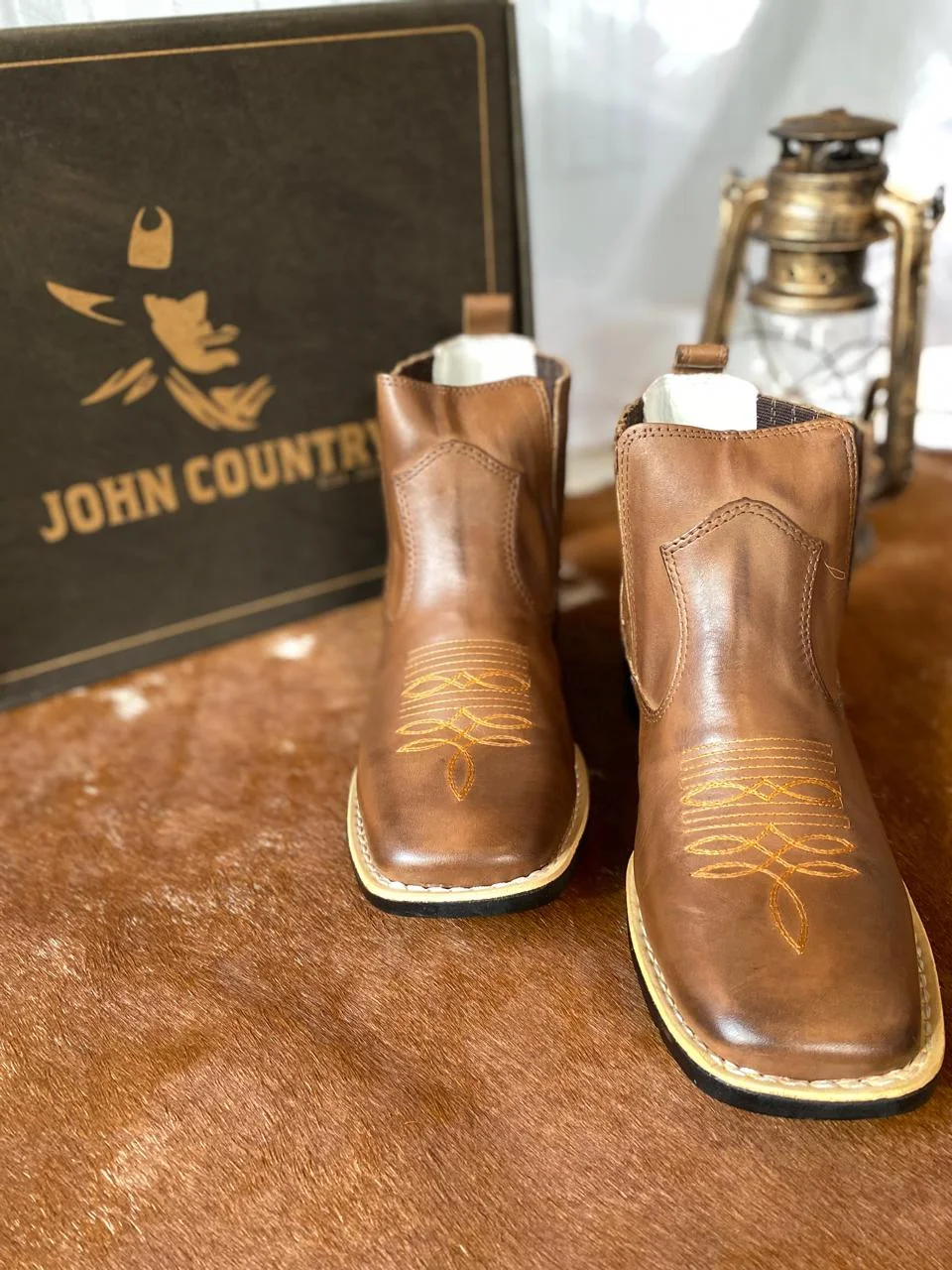 Bota Texana Cano Curto