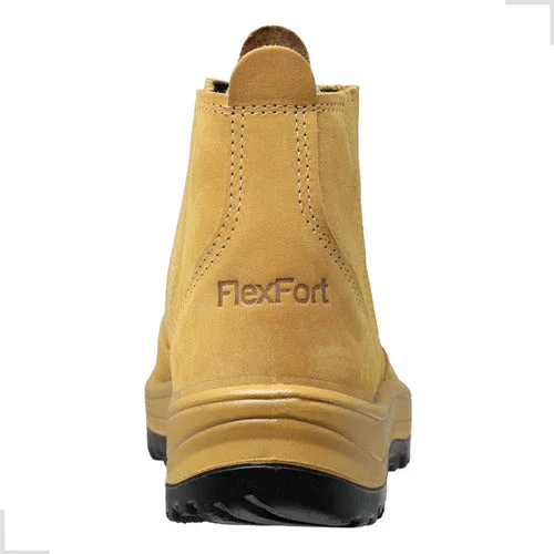 Botina Masculina De Couro Legítimo Flexfort Bota Confortável