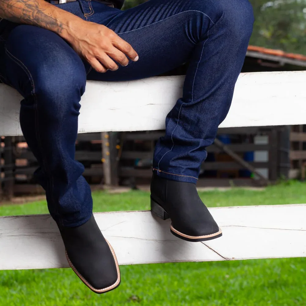 Botina Masculina Hilux Volcano Preta