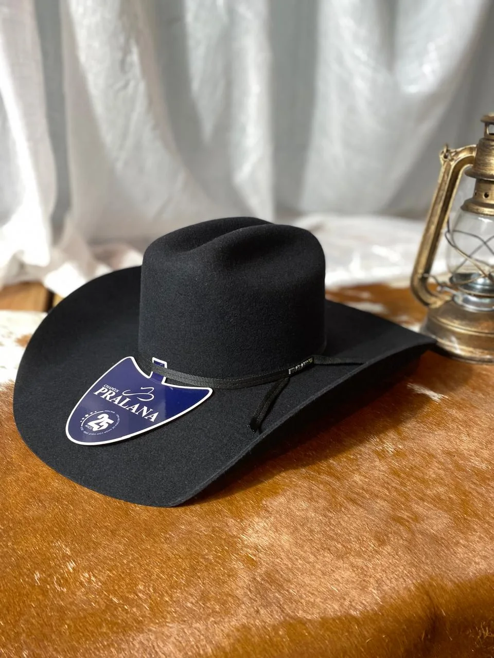 Chapéu American Horse ABA 11 cm, Quadrada