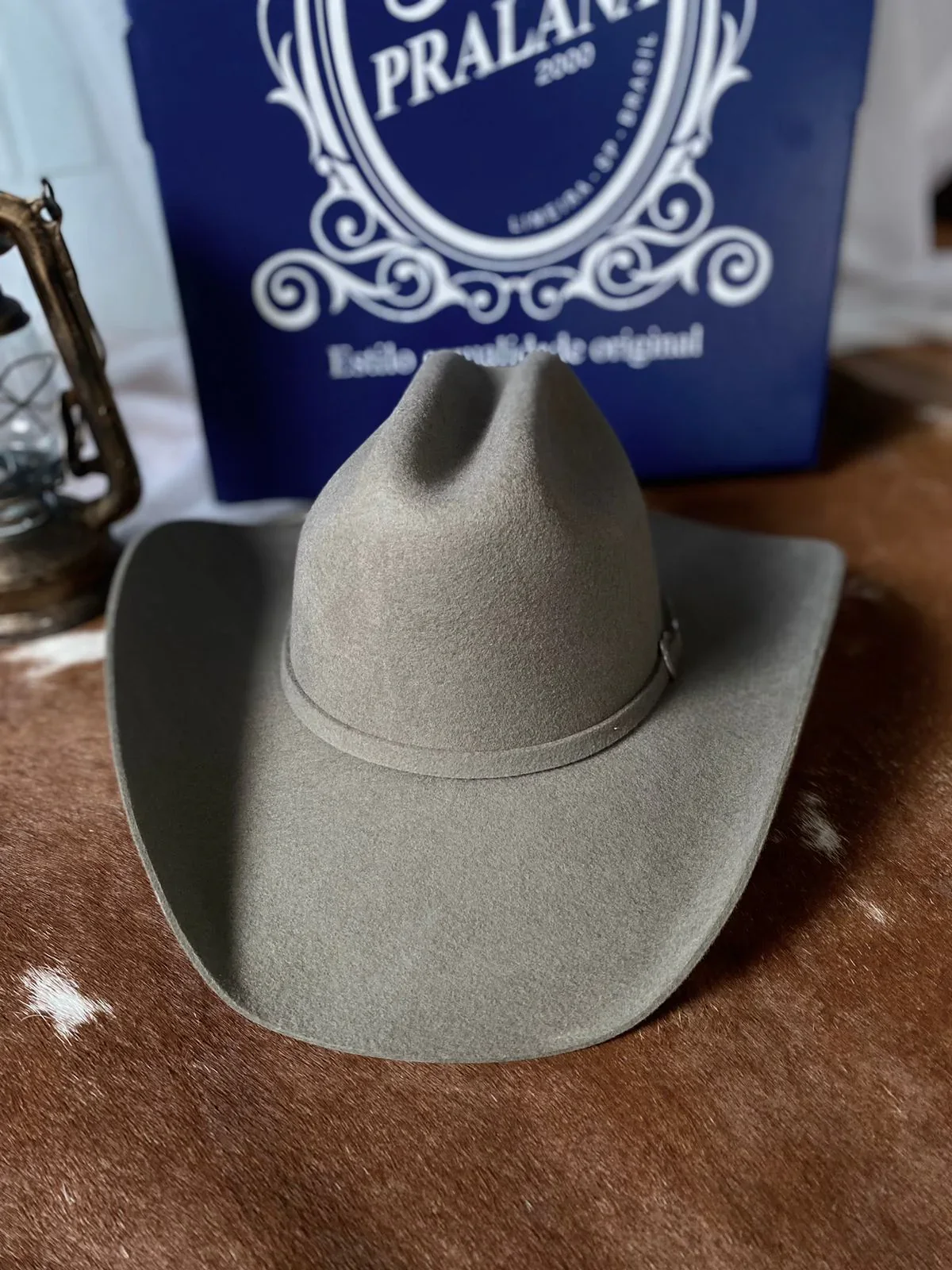 Chapéu Pralana Country Arizona Cinza Claro