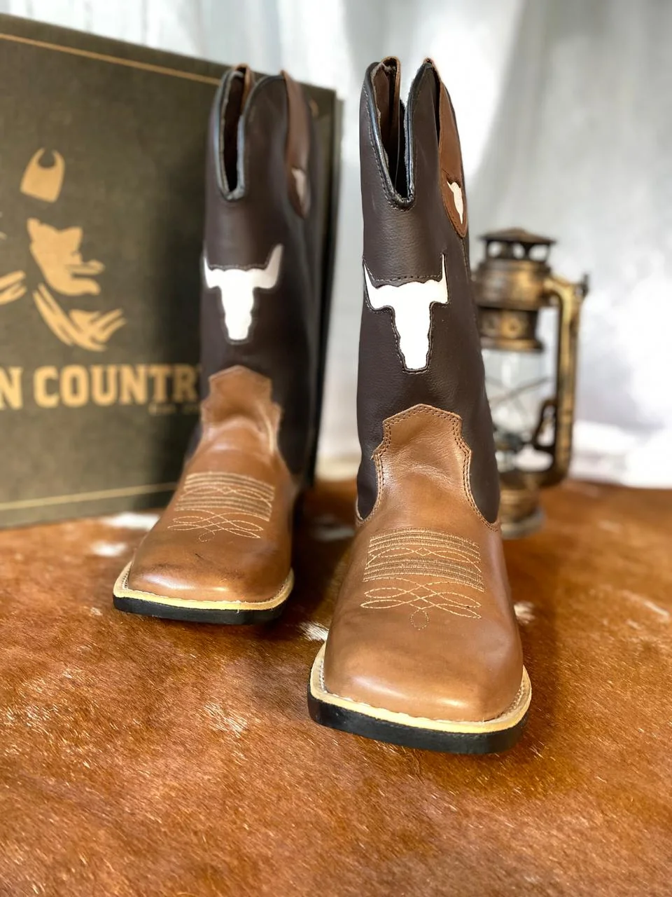 Texana Masculina Long Horn