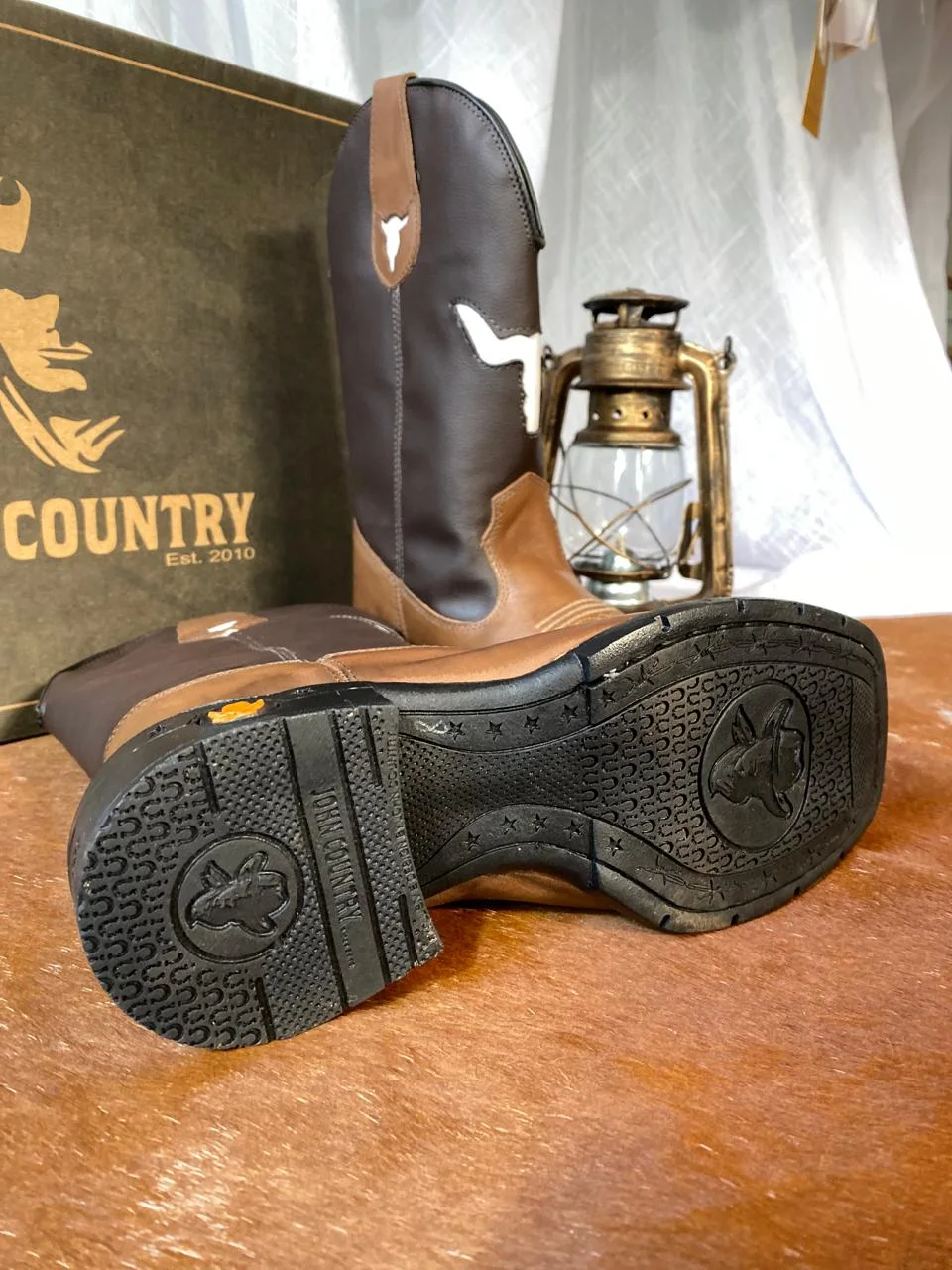 Texana Masculina Long Horn